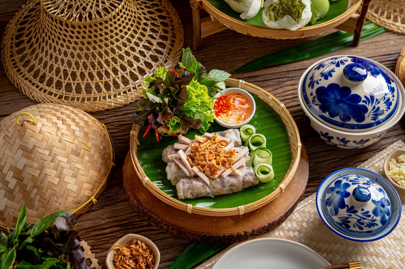 Vietnamese Steamed Rice Rolls